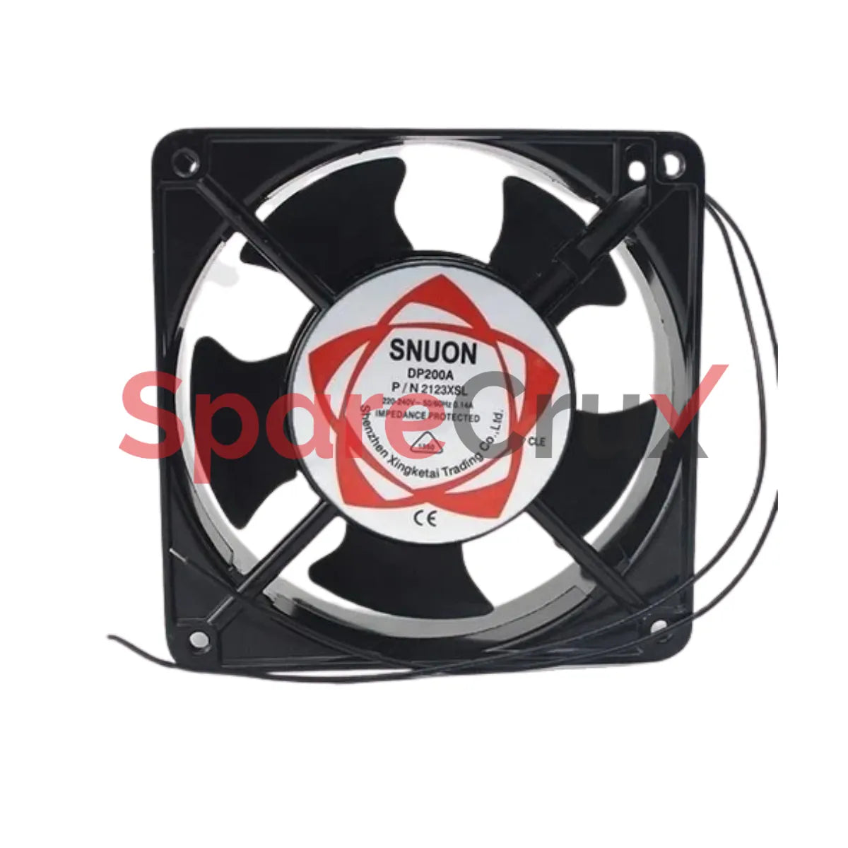 DP200A | SUNON | AC Fans Axial Fan, 120x120x38mm, 220-240VAC, 97/117CFM, 0.34/0.39"H2O, Ball, Wire