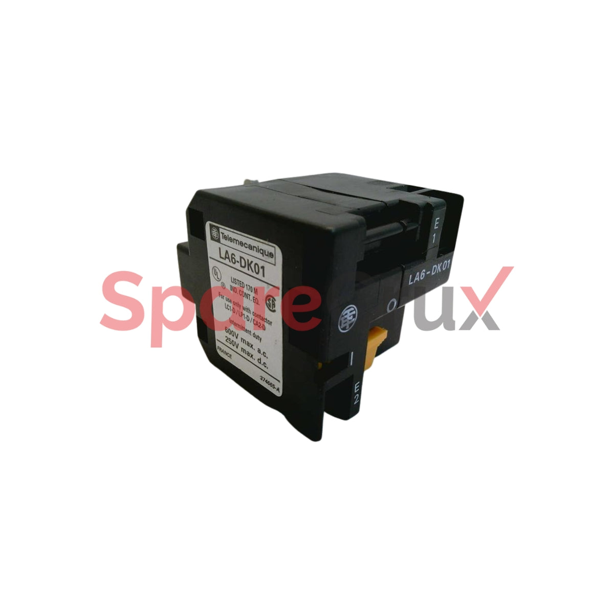 LA6-DK01 | TELEMACANIQUE SENSORS | Contactor 600VAC / 250VDC