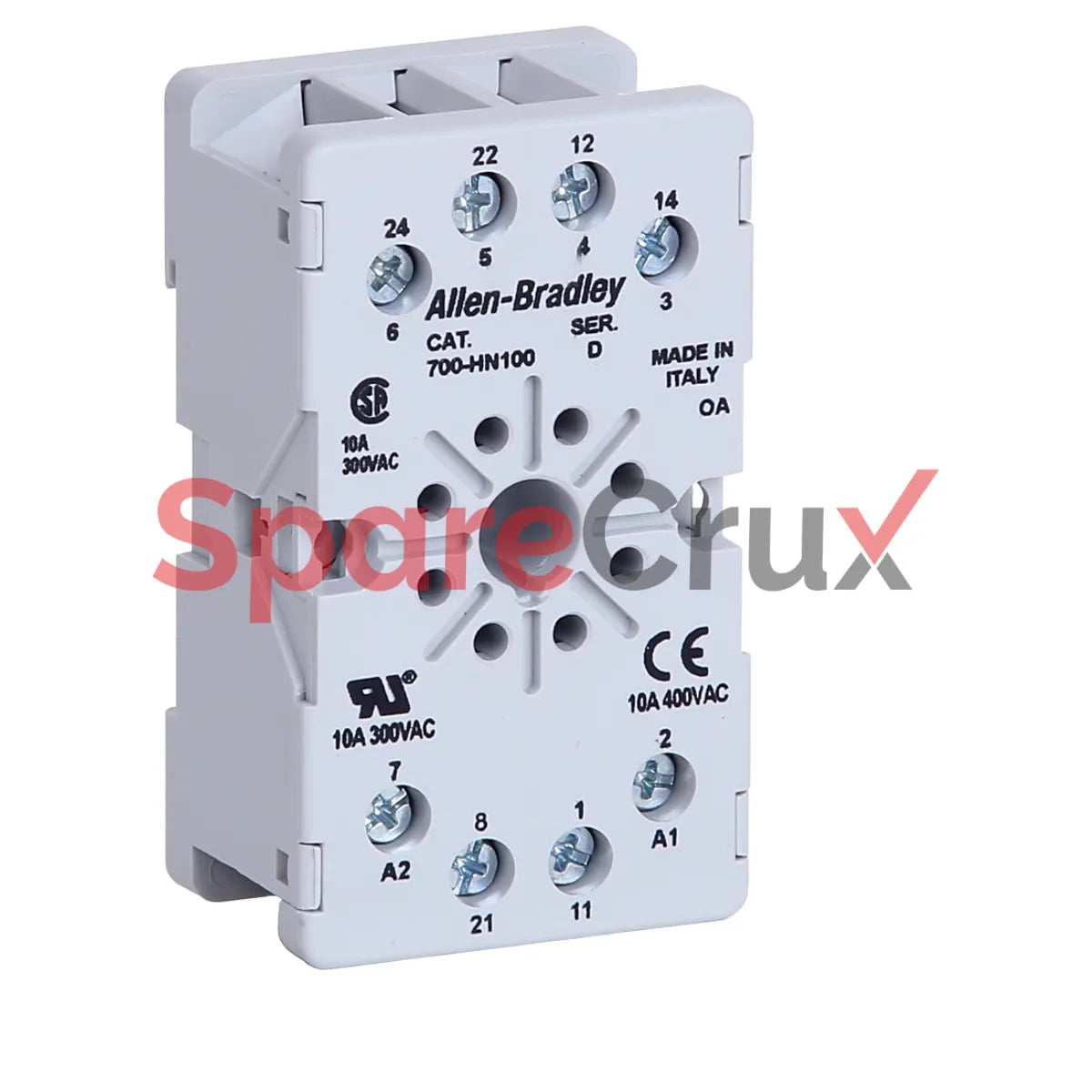 700-HN100 | ALLEN BRADLEY | 501in Guarded Tube Based Relay Socket