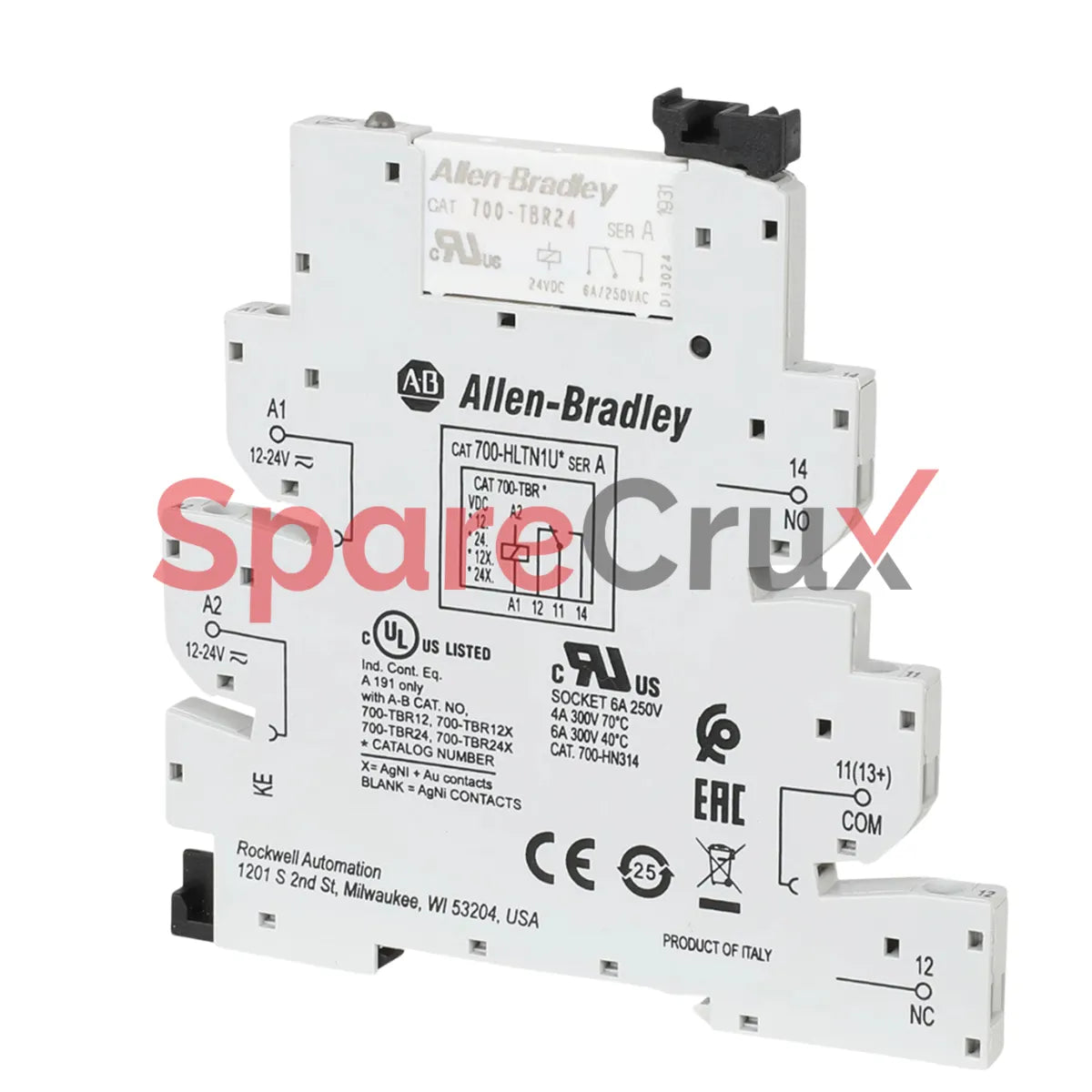 700-TBR12 | ALLEN BRADLEY | Relais unipolaires 12 V CC à bornier