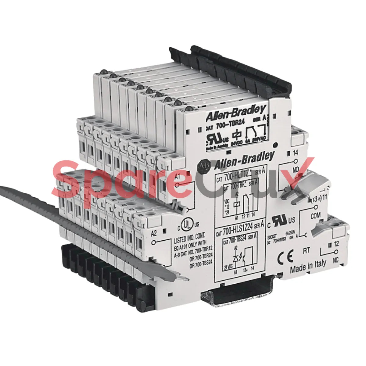 700-HLS2Z24 | ALLEN BRADLEY | 24V DC GP Terminal Block Relay