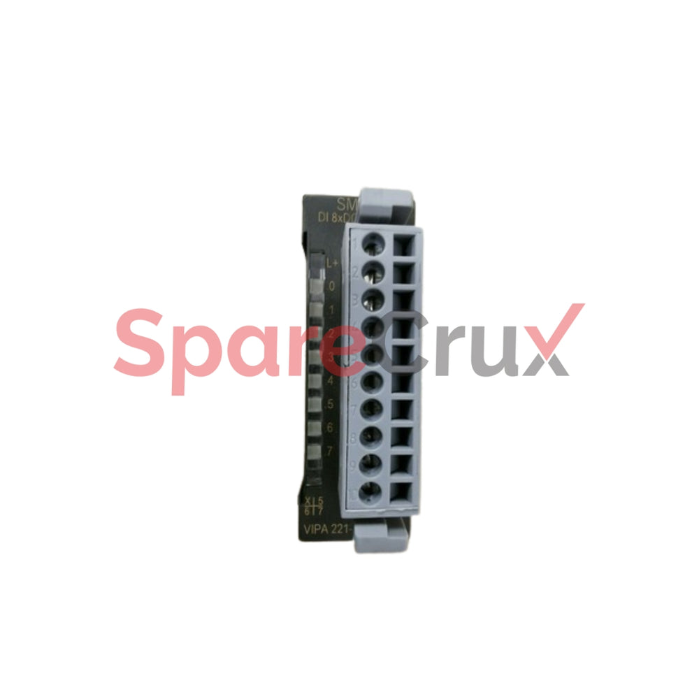 221-1BF50 | VIPA AUTOMATION | Digital Input Module, 8DI, 24VDC, Active Low