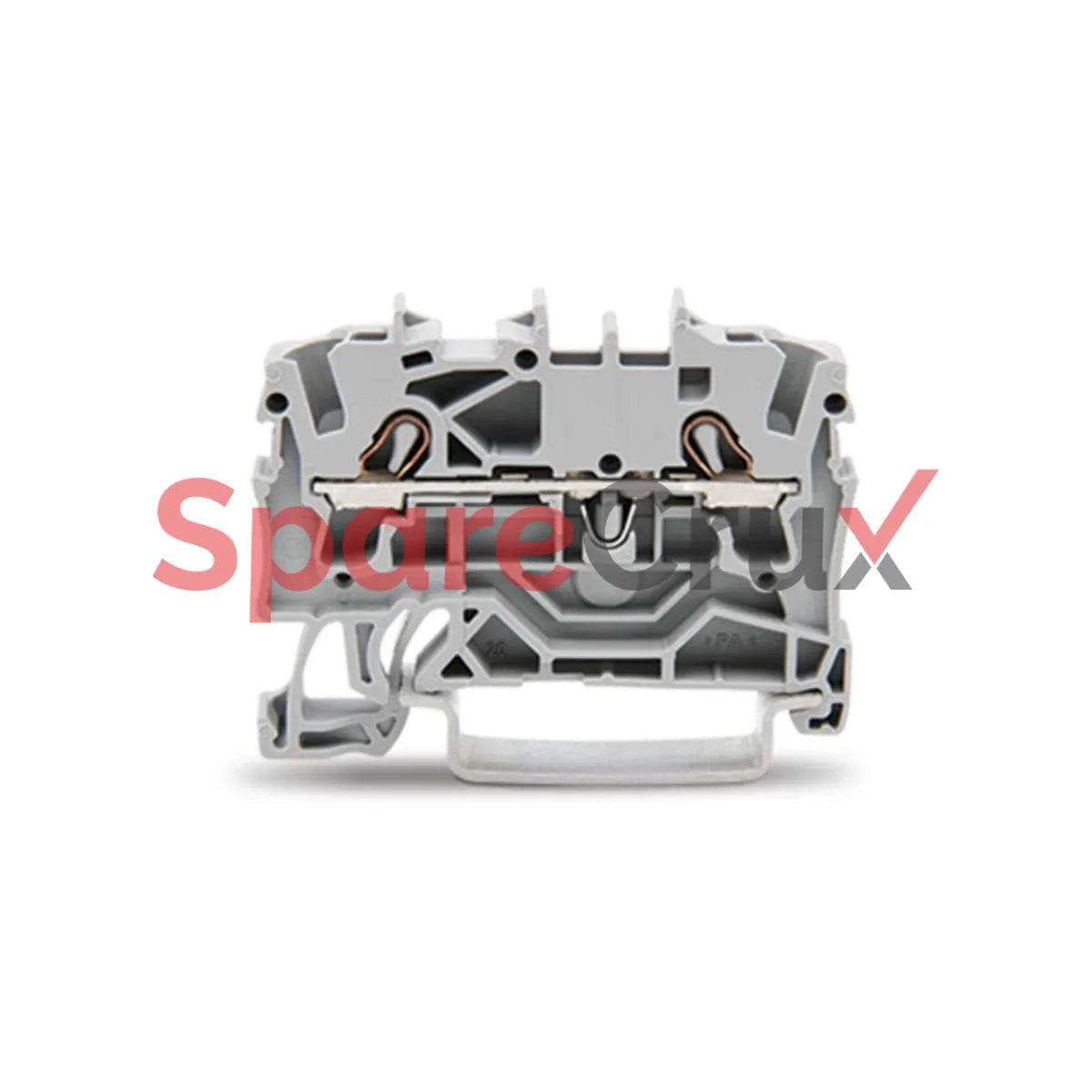 2002-1201 | WAGO | 2-Conductor Through Terminal Block, 2.5 mm², Ex e II, Push-in CAGE CLAMP®, Gray