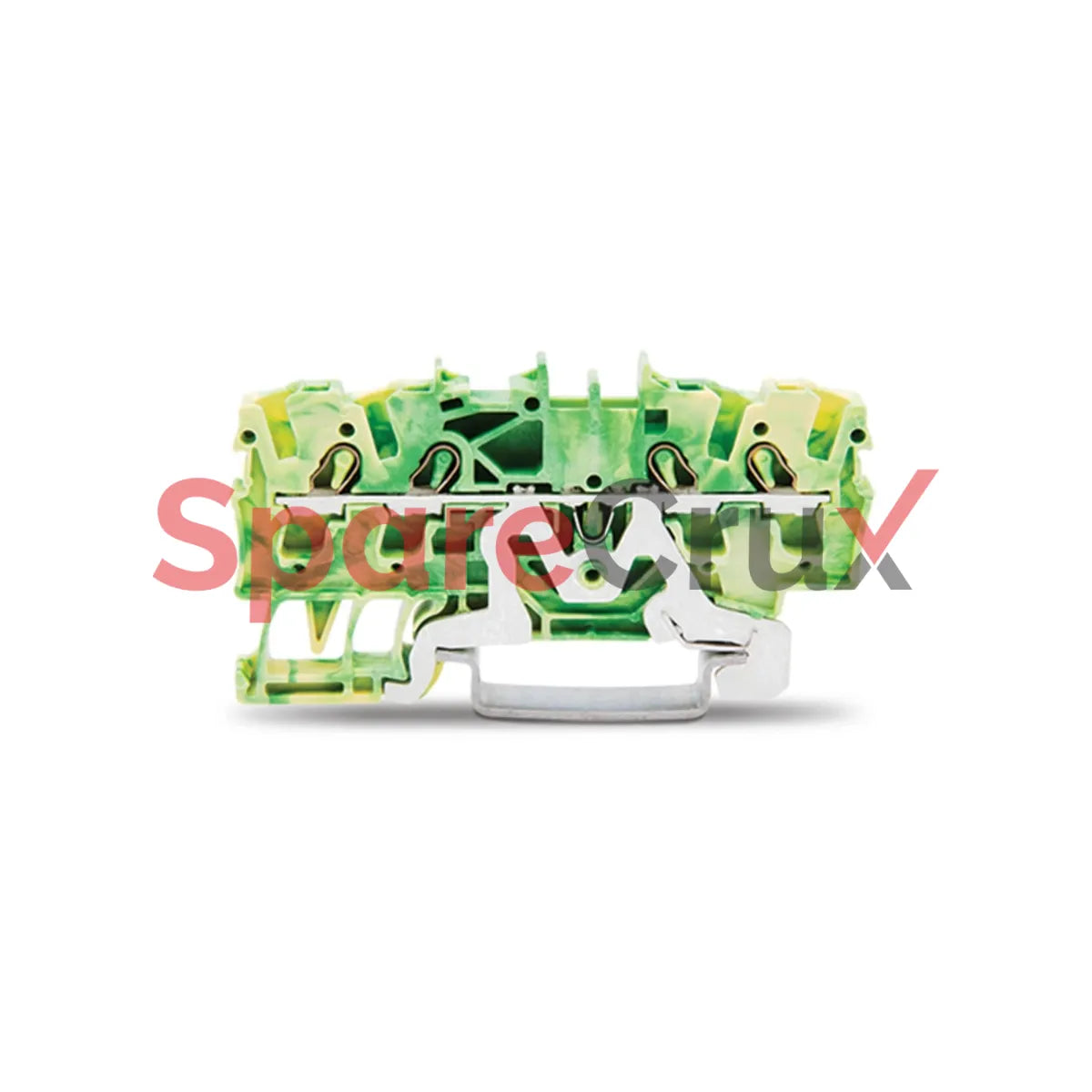 2002-1407 | WAGO | 4-Conductor Ground Terminal Block, 2.5 mm², Ex e II, Push-in CAGE CLAMP®, Green-Yellow