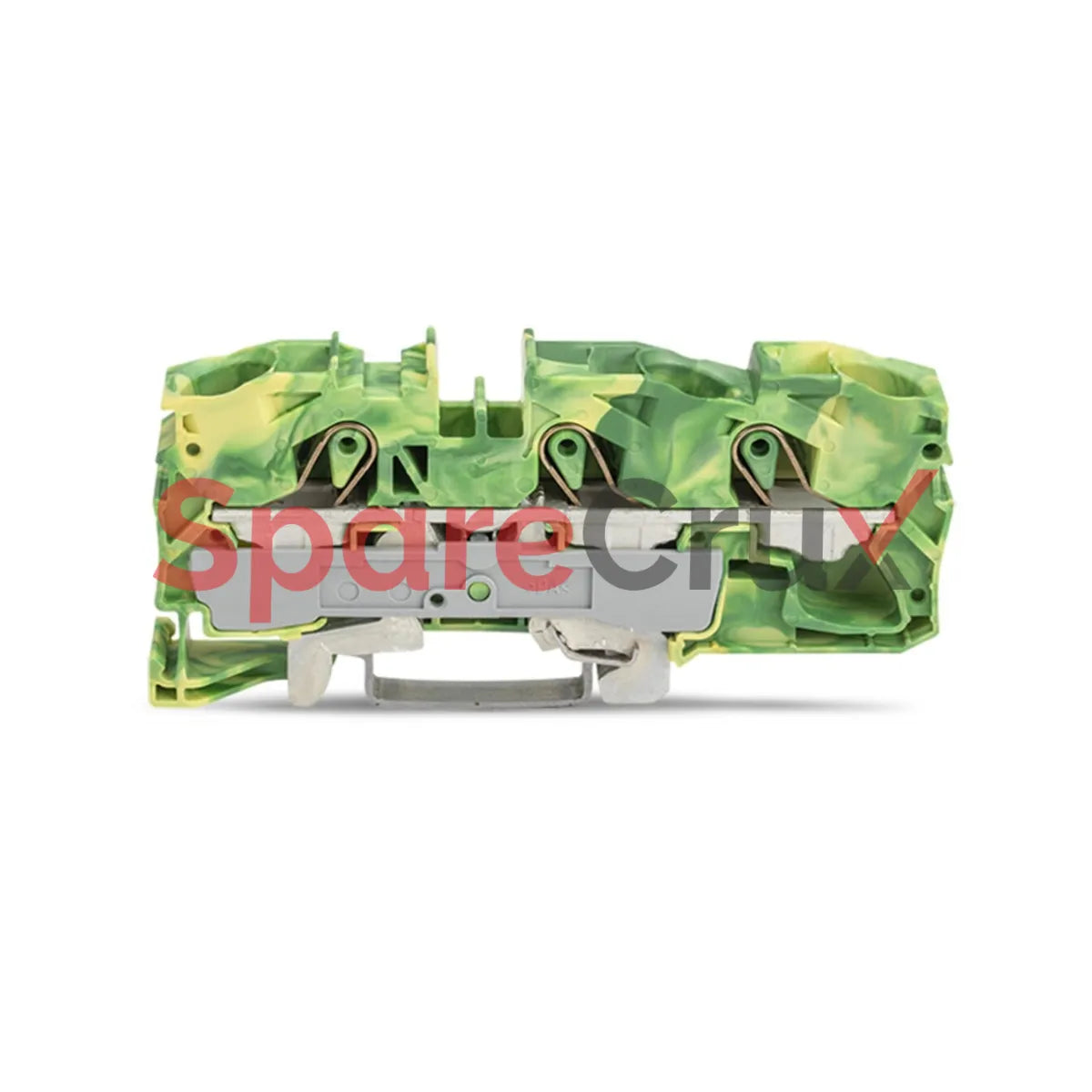 2016-1307 | WAGO | 3-Conductor Ground Terminal Block, 16 mm², Ex e II, Push-in CAGE CLAMP®, Green-Yellow