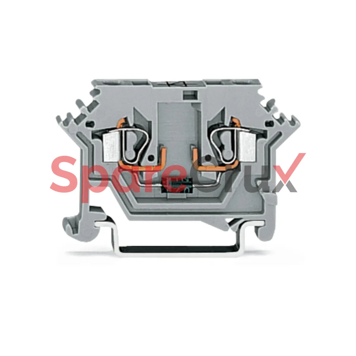 280-613/281-411 | WAGO | Component Terminal Block, 2-conductor With Diode 1N4007 Anode, Right Side For DIN-rail 35 x 15 and 35 x 7.5. 2.5 mm², Gray
