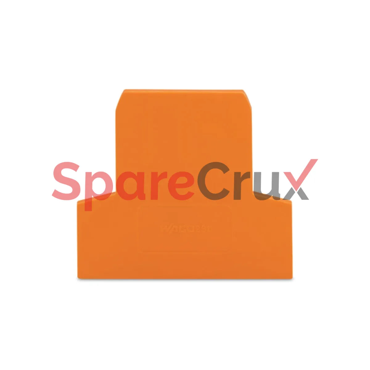 281-309 | WAGO | End/Intermediate Plate, 2.5 mm, Orange – Rail-Mount Terminal Block