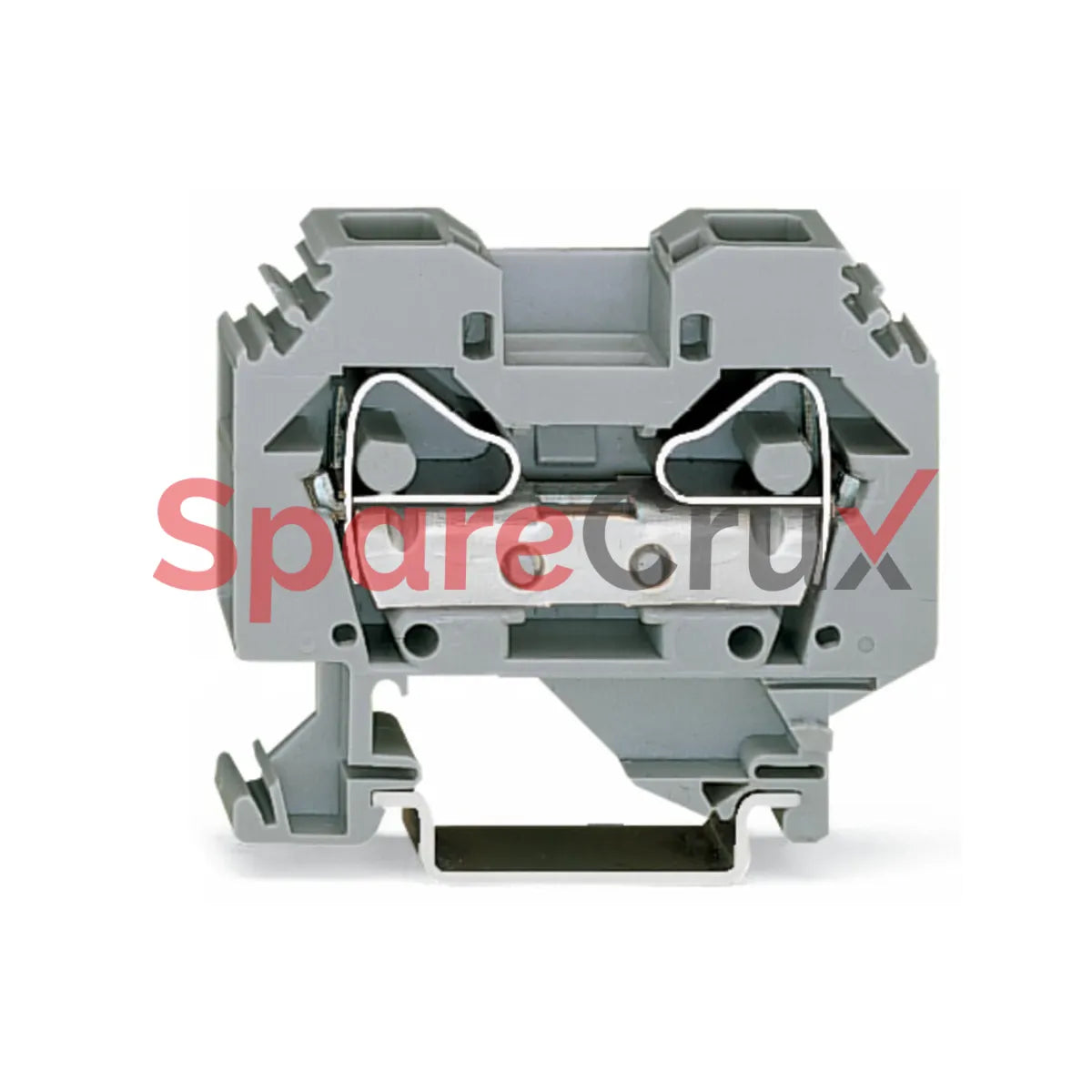 283-101 | WAGO | 2-Conductor Through Terminal Block, 16 mm², CAGE CLAMP®, Gray, DIN-Rail
