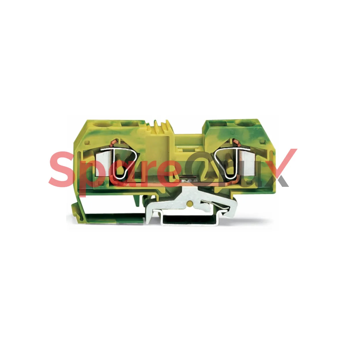 283-907 | WAGO | 2-Conductor Ground Terminal Block; 16 mm²; Center Marking; CAGE CLAMP®; Green-Yellow