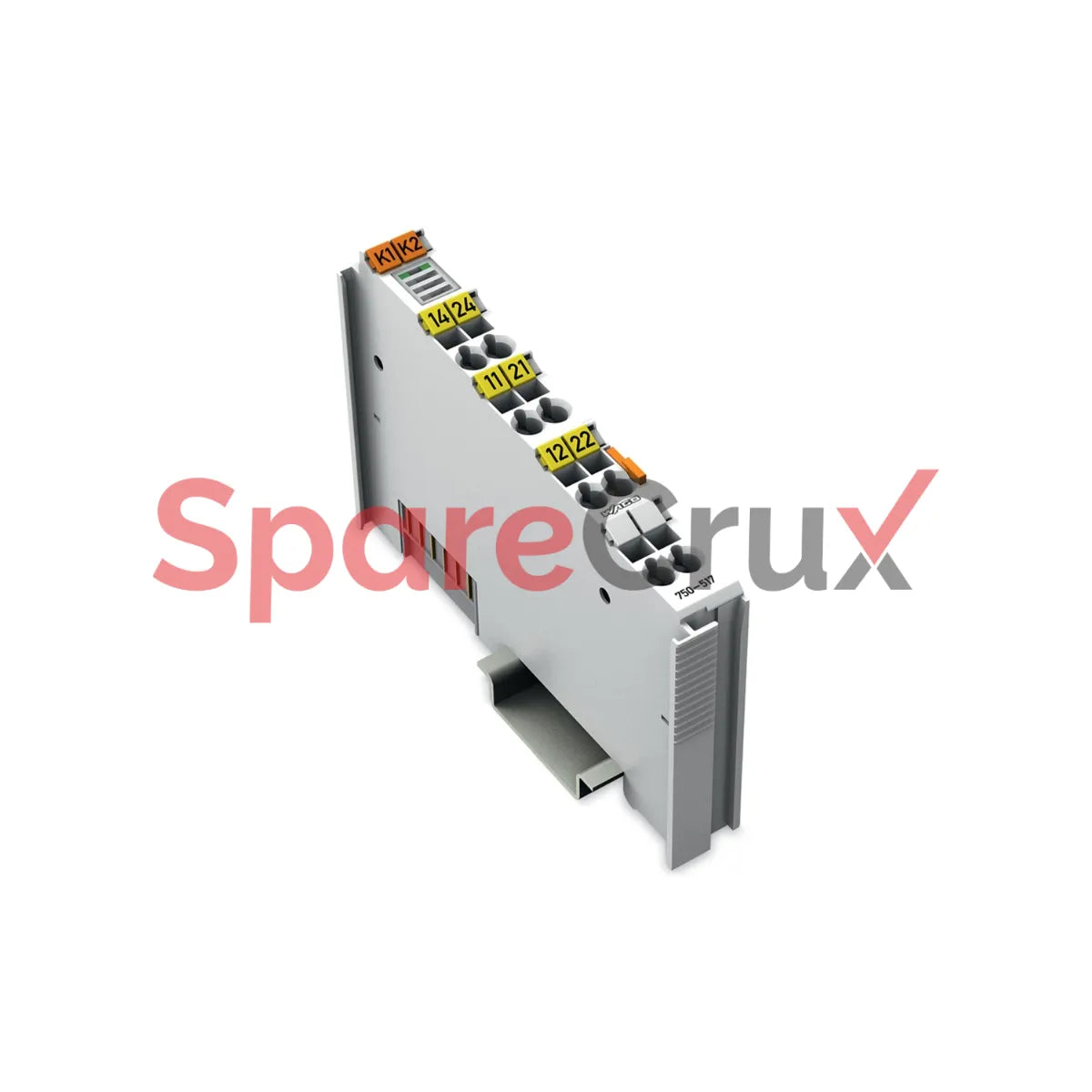 750-517 | WAGO | 2-Channel Relay Output; AC 250 V, 1 A; Potential-Free; 2 Changeover Contacts