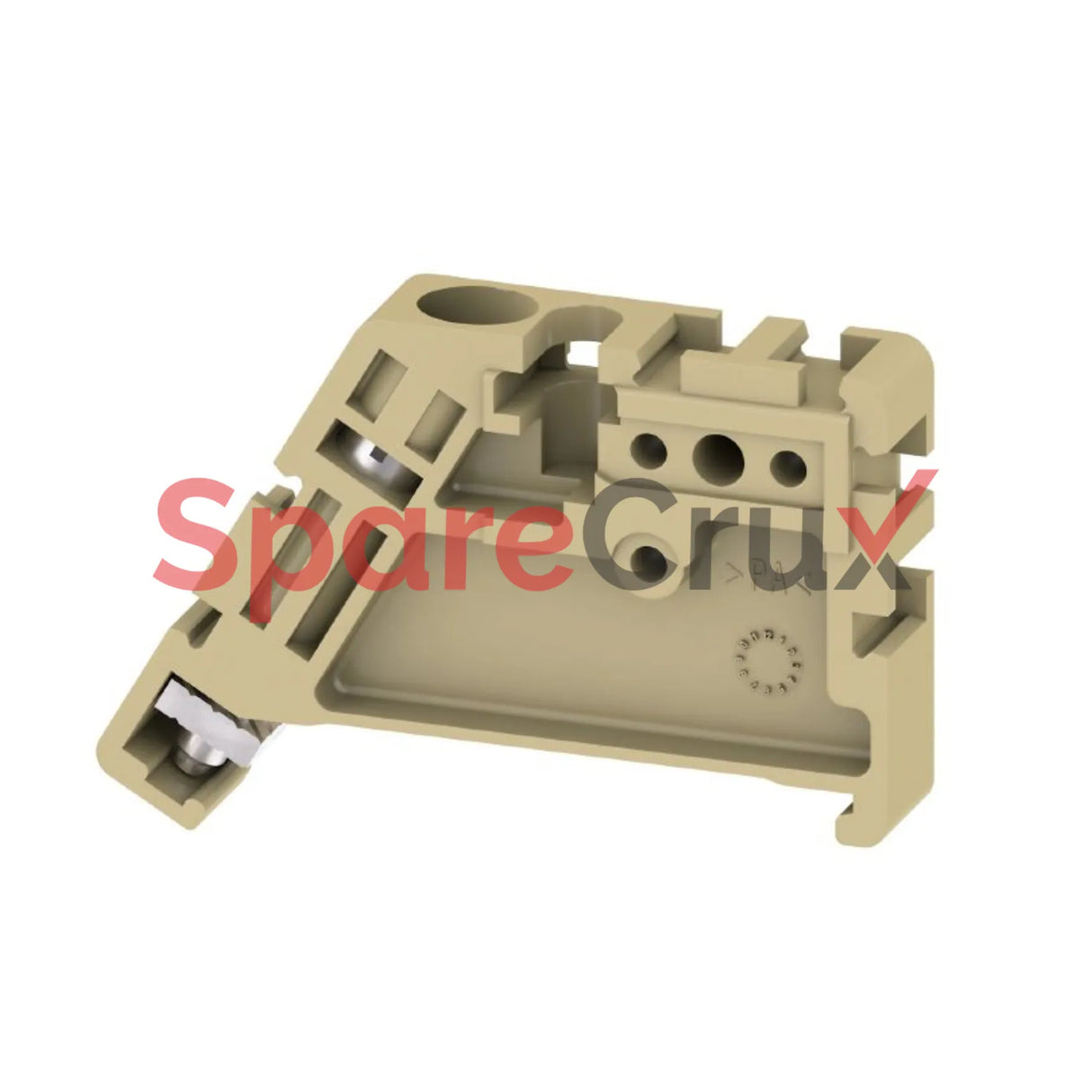 0383560000 | WEIDMULLER | End Bracket Beige TS 35