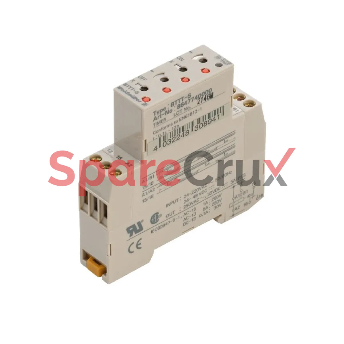 8647700000 | WEIDMULLER | Pogrammable Multi-Function Time Delay Relay