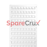 1856750000 | WEIDMULLER | Dekafix Terminal marker, 5 x 8 mm, Pitch in mm (P): 8.00