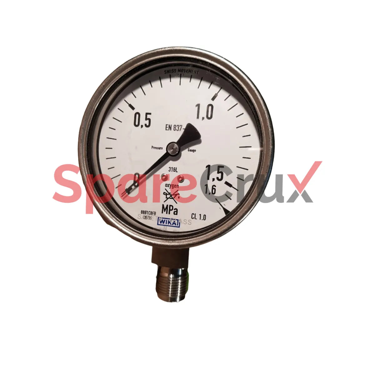 EN837-1 | WIKA | Pressure Gauge