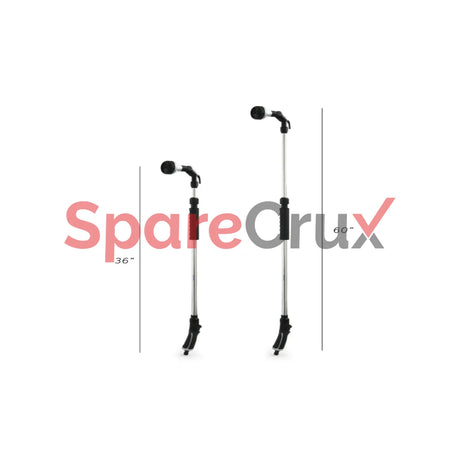 ZWW001HD | ZEPHYR | 8-Pattern Heavy Duty Telescopic Watering Wand - Ergonomic Flow-Imp