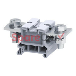Cbb120 | Connectwell 120 Sq.mm Feed Through Bolt/Nut Type Terminal Block In Grey Colour