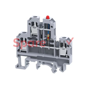 Cdl4Ueld2-24V | Connectwell 4 Sq.mm Terminal Block With Electronic Component In Grey Colour
