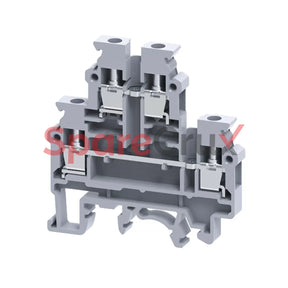 Cdl4Un | Connectwell 4 Sq.mm Double Level Terminal Block In Grey
