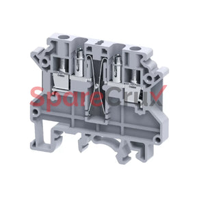 Cdt4 | Connectwell 4 Sq.mm Disconnect & Test Terminal Block In Grey