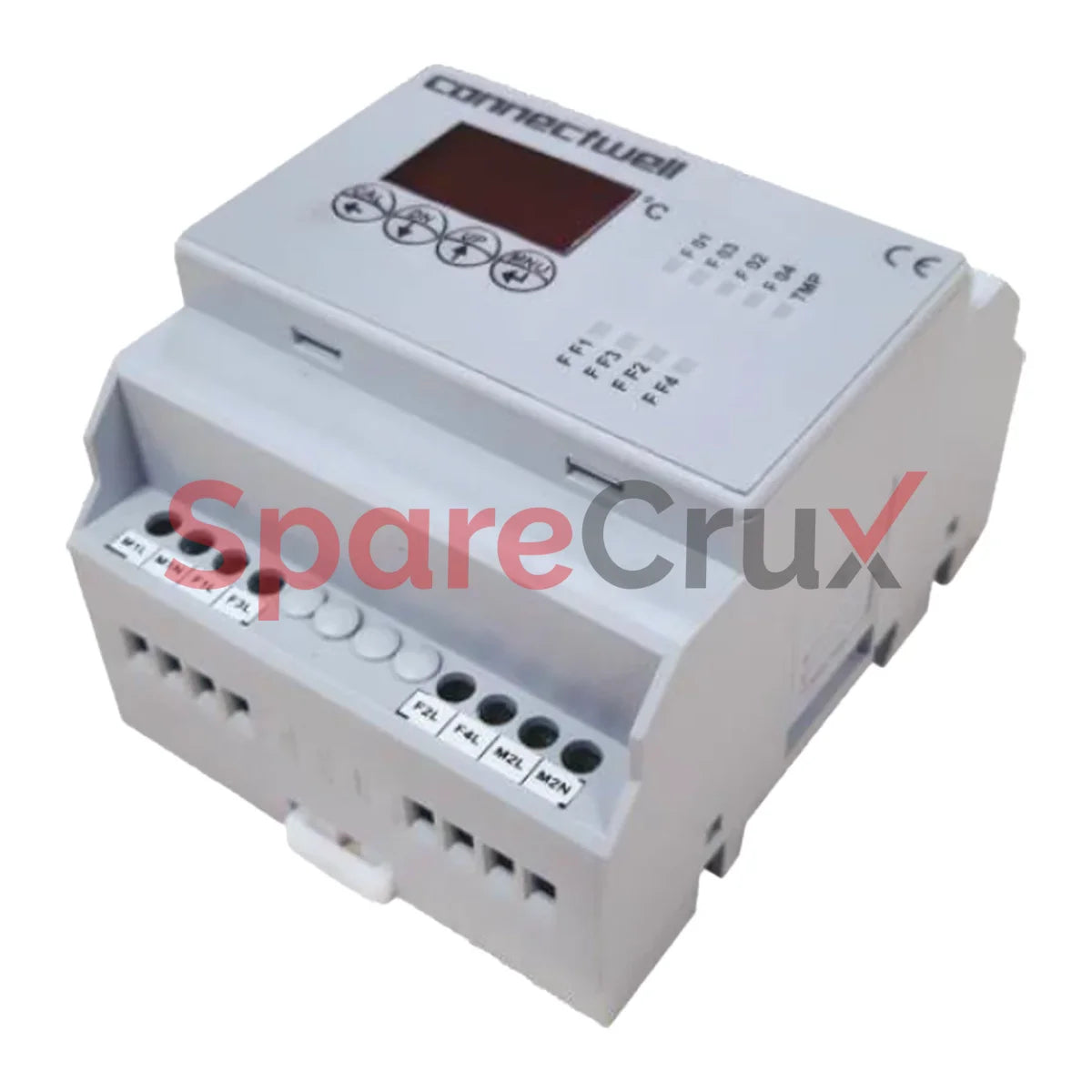 Fan Failure Module CFTDPR4 | CONNECTWELL | Fan Failure Module For 4 Fans With Temperature ...
