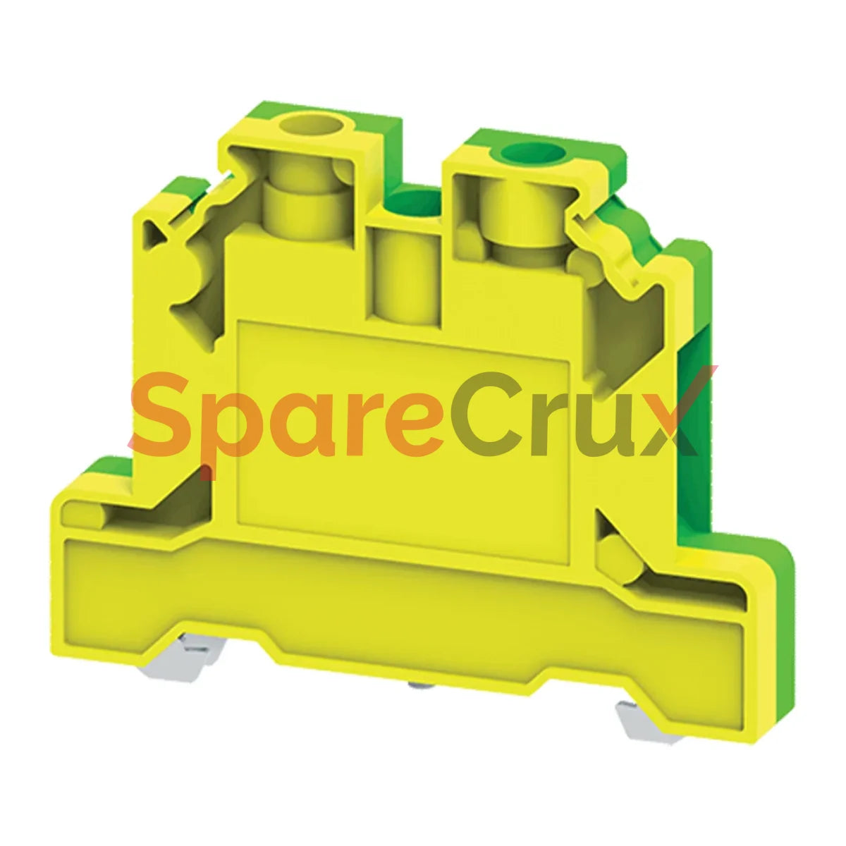 Cgt6N | Connectwell 6 Sq.mm Ground/Earth Terminal Block In Green-Yellow