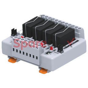 Cimre1Ss4/12/Om | Connectwell 1Co 4Ch 12Vdc Cw Relay Module With Base (Pluggable Relay) Rail Mount