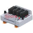 Cimre1Ss4/24/Om | Connectwell 1Co 4Ch 24Vdc Cw Relay Module With Base (Pluggable Relay) Rail Mount