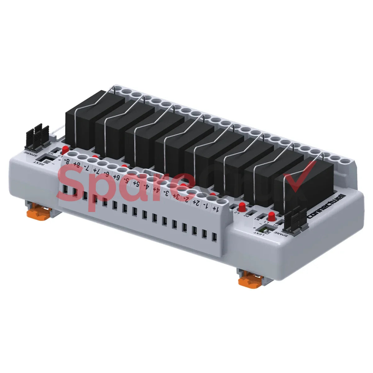 Cw1 Po Module CIMRE1SS8/24/OM | CONNECTWELL | 1CO 8CH 24VDC CW Relay Module With Bas ...