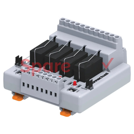 Cimre2Ss4/24/Om | Connectwell 2Co 4Ch 24Vdc Cw Relay Module With Base (Pluggable Relay) Rail Mount