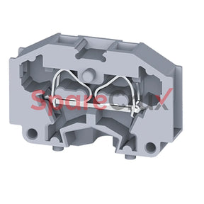 Cm1.5S | Connectwell 1.5 Sq Mm Panel Mount Spring Clamp Terminal Block In Grey Colour.