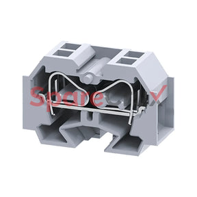 Cm4S2 | Connectwell 4 Sq.mm Panel Mount Spring Clamp Terminal Block In Grey Colour