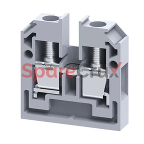 Cmb4 | Connectwell 4 Sq.mm Panel Mount Terminal Block In Grey Colour