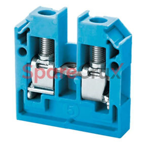 Cmb4Bu | Connectwell 4 Sq.mm Panel Mount Terminal Block In Blue Colour