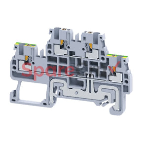 Cpdlg1.5 | Connecwtell 1.5 Sq.mm Feed Through + Grounding / Earthing Terminal Block