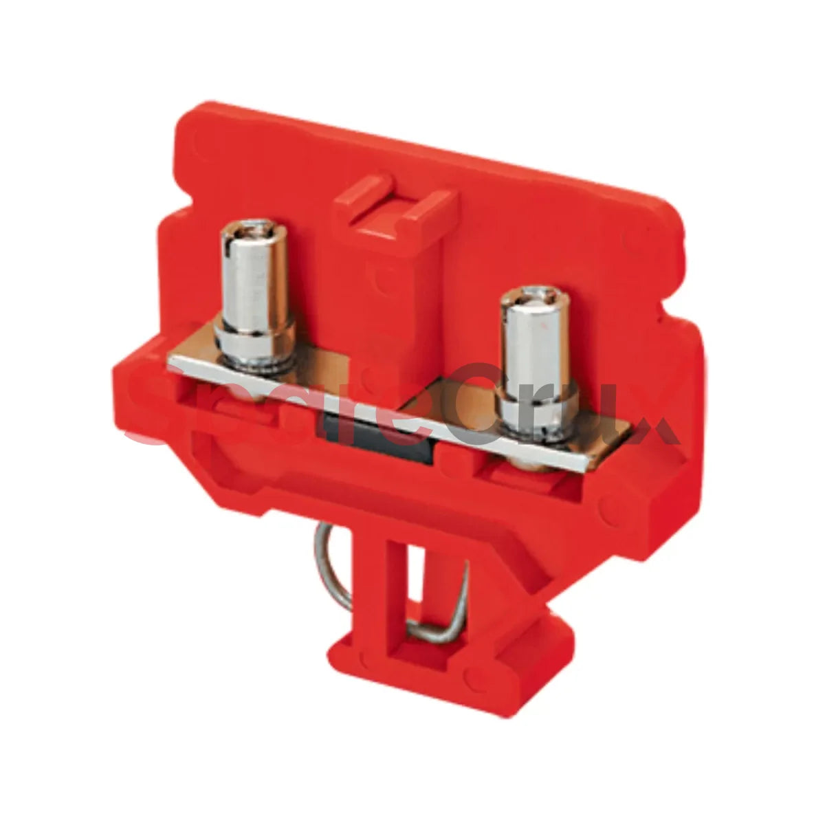 CSTSB3R | CONNECTWELL | 6 sq.mm Stud Type Terminal Block in Red Colour ...