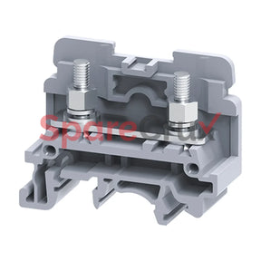 Cstsn4U | Connectwell 10 Sq.mm Stud Type Terminal Block In Grey Colour