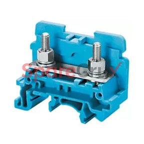 Cstsn4Ubu | Connectwell 10 Sq.mm Stud Type Terminal Block In Blue Colour