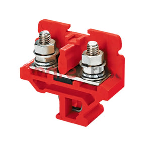 Cstsn6R | Connectwell 35 Sq.mm Stud Type Terminal Block In Red