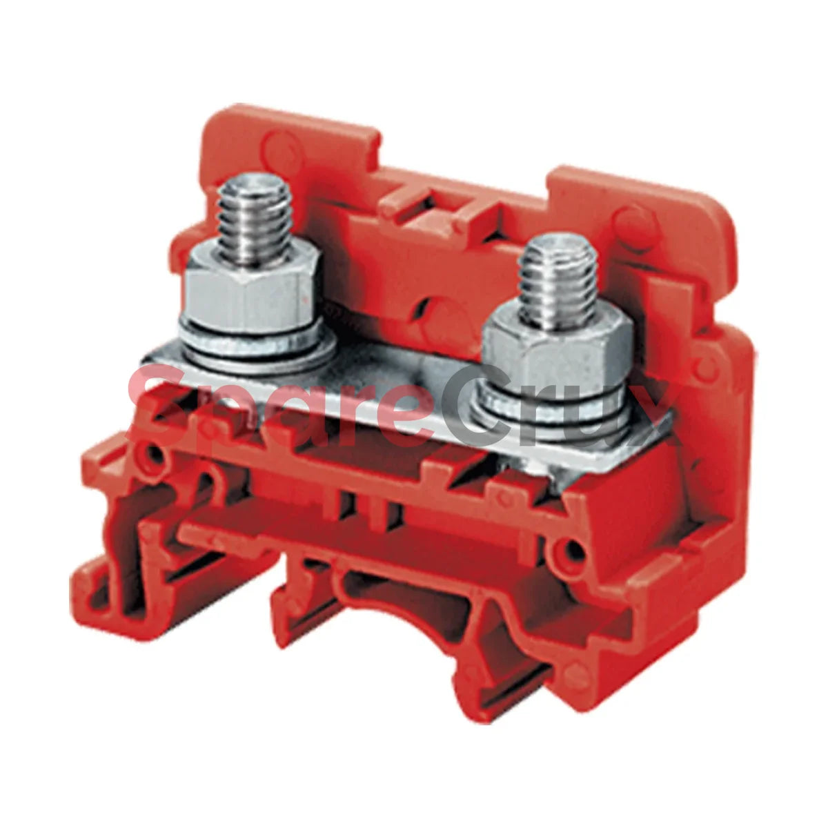 CSTSN6UR | CONNECTWELL | 35 sq.mm Stud Type Terminal Block in Red Colo ...