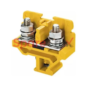 Cstsn6Y | Connectwell 35 Sq.mm Stud Type Terminal Block In Yellow