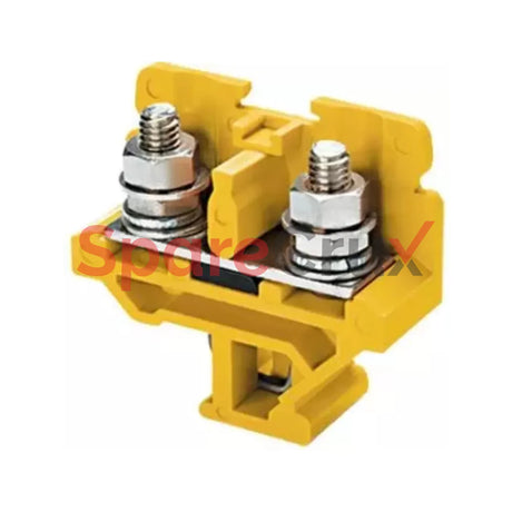 Cstsn6Y | Connectwell 35 Sq.mm Stud Type Terminal Block In Yellow