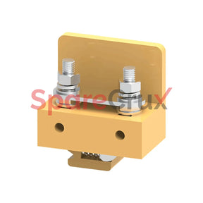 Cstsrn5 | Connectwell 16 Sq.mm 26 Mm Pitch Stud Type Terminal Block In Khaki/Beige Colour
