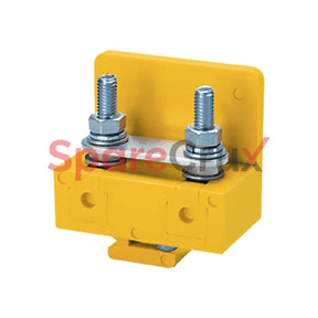 Cstsrn5Y | Connectwell 16 Sq.mm 26 Mm Pitch Stud Type Terminal Block In Yellow Colour