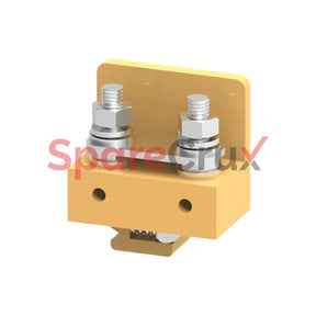 Cstsrn6 | Connectwell 35 Sq.mm 26 Mm Pitch Stud Type Terminal Block In Khaki/Beige Colour