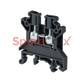 Cts2.5Uebk | Connectwell 2.5 Mm² Feed Thru Screw Clamp Terminal Block Black