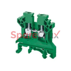 Cts2.5Ungn | Connectwell 2.5 Sq.mm Feed Through Terminal Block In Green