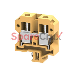 Cts35 | Connectwell 35 Sq. Mm Feed Through Terminal Block In Khaki/Beige Colour