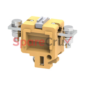 Cts35L | Connectwell 50 Sq.mm Bus Bar Type Terminal Block In Khaki/Beige Colour