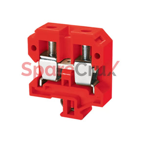 Cts35R | Connectwell 35 Sq. Mm Feed Through Terminal Block In Red Colour