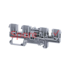 Cx2.5/4/4B | Connectwell 2.5 Sq.mm Pluggable 4 Wire Feed Through Spring Clamp Terminal Block